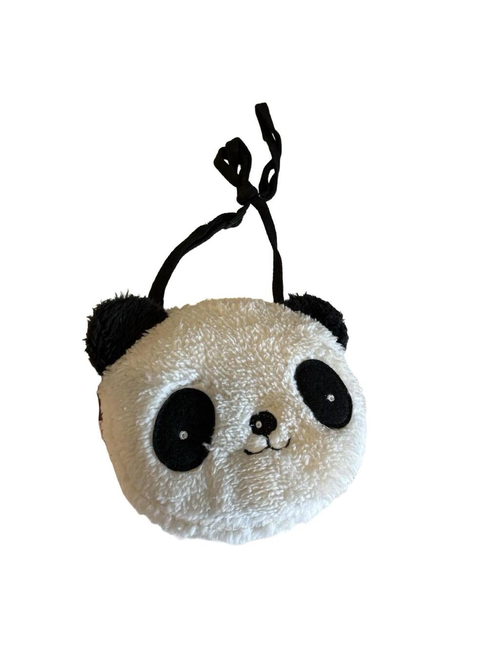 Plush Panda Women Cute Cartoon 3D Crossbody Bag NWT Kids Size